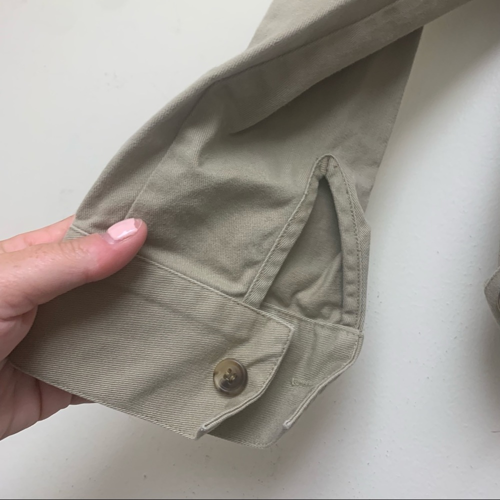 Mason Khaki Cropped Jacket - Picture 4 of 9